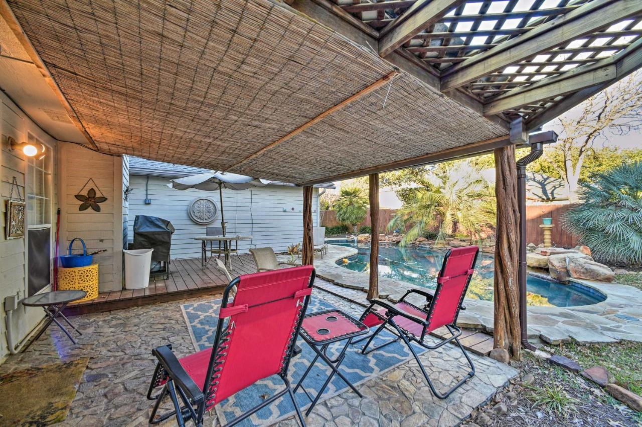 Peaceful San Antonio Oasis With Private Pool And Grill Βίλα Εξωτερικό φωτογραφία