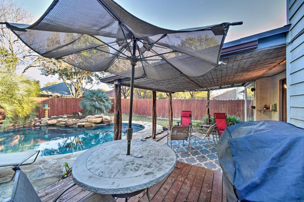 Peaceful San Antonio Oasis With Private Pool And Grill Βίλα Εξωτερικό φωτογραφία